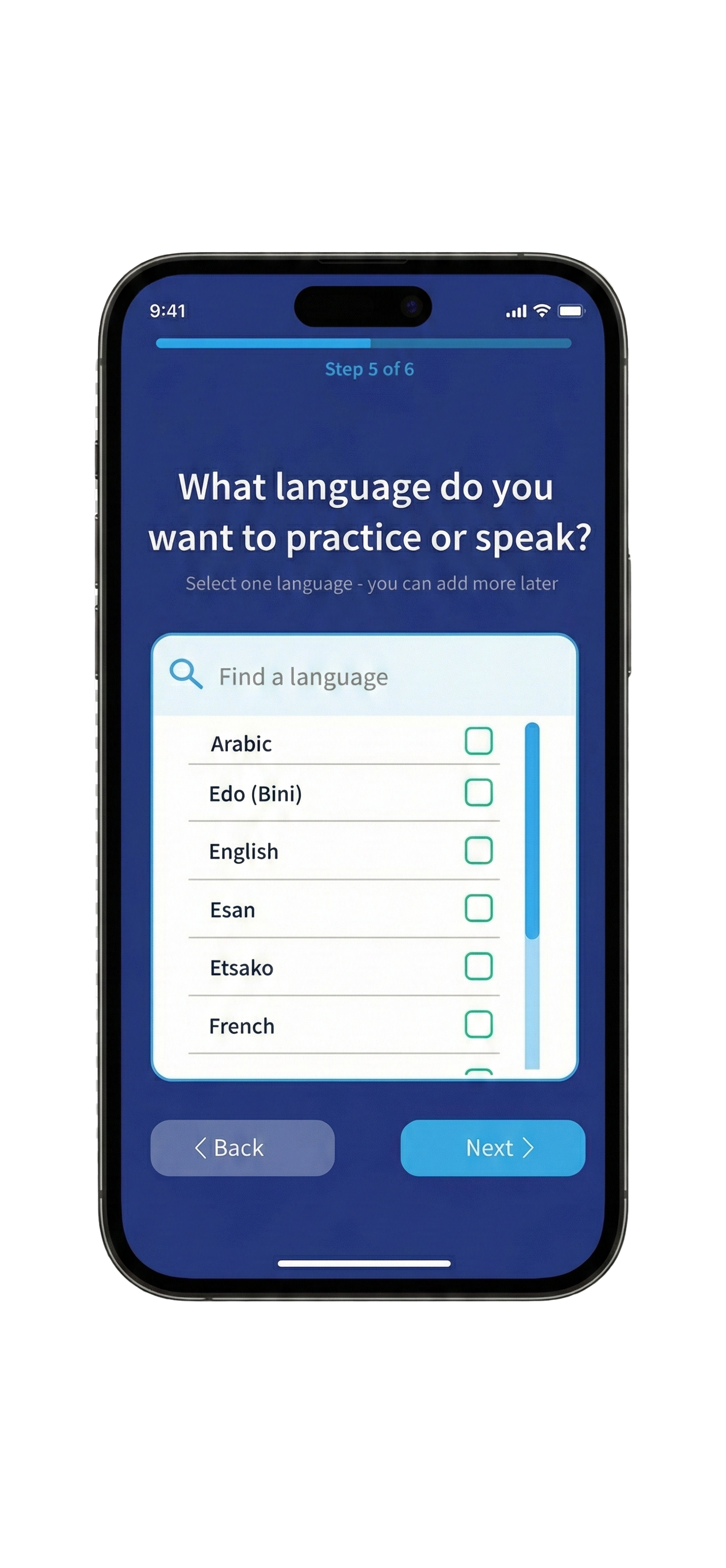 Real conversation interface