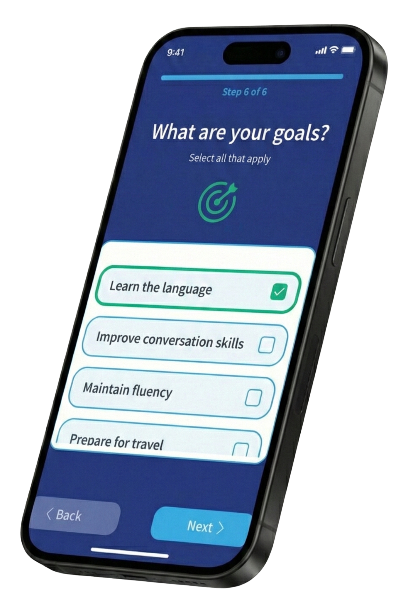 Structured practice schedule